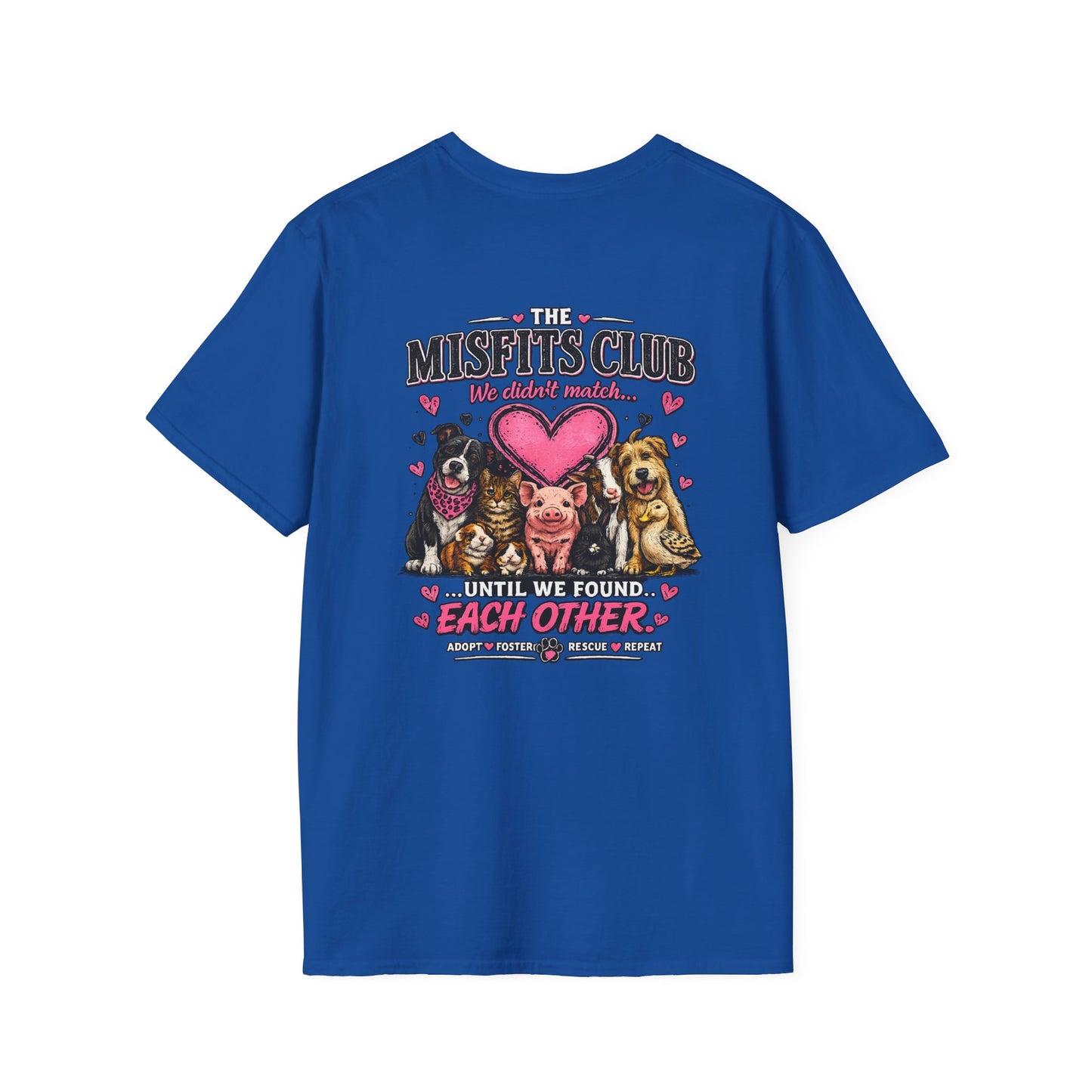 Heart Paw T-Shirt — Cute Pink Pet Love Tee