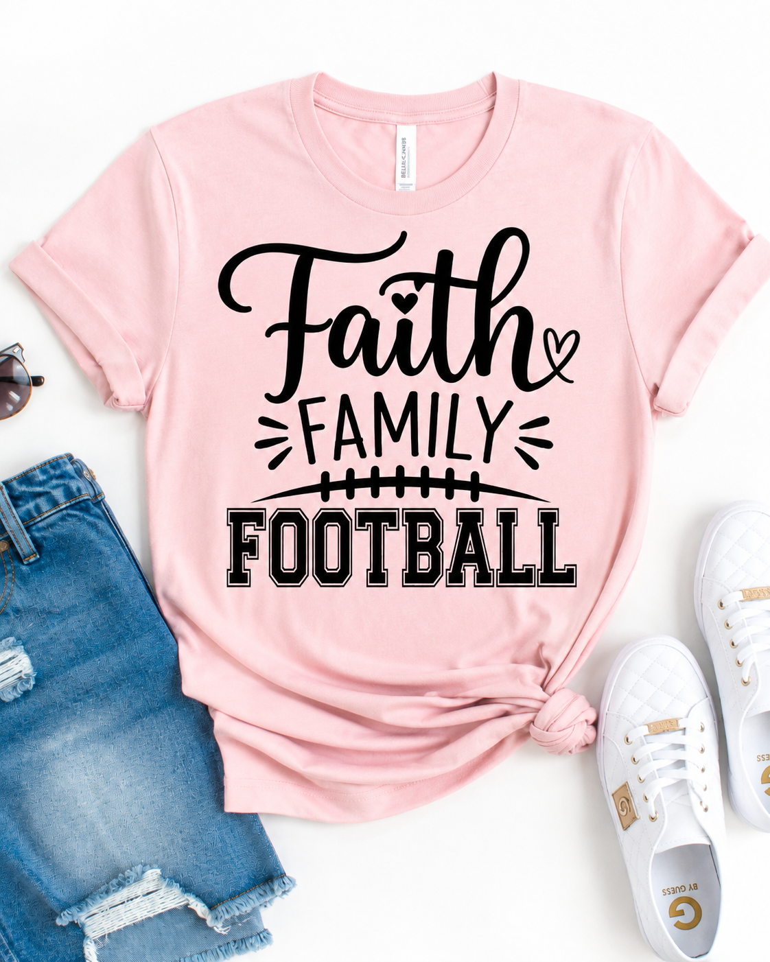 Faith Family Football Shirt