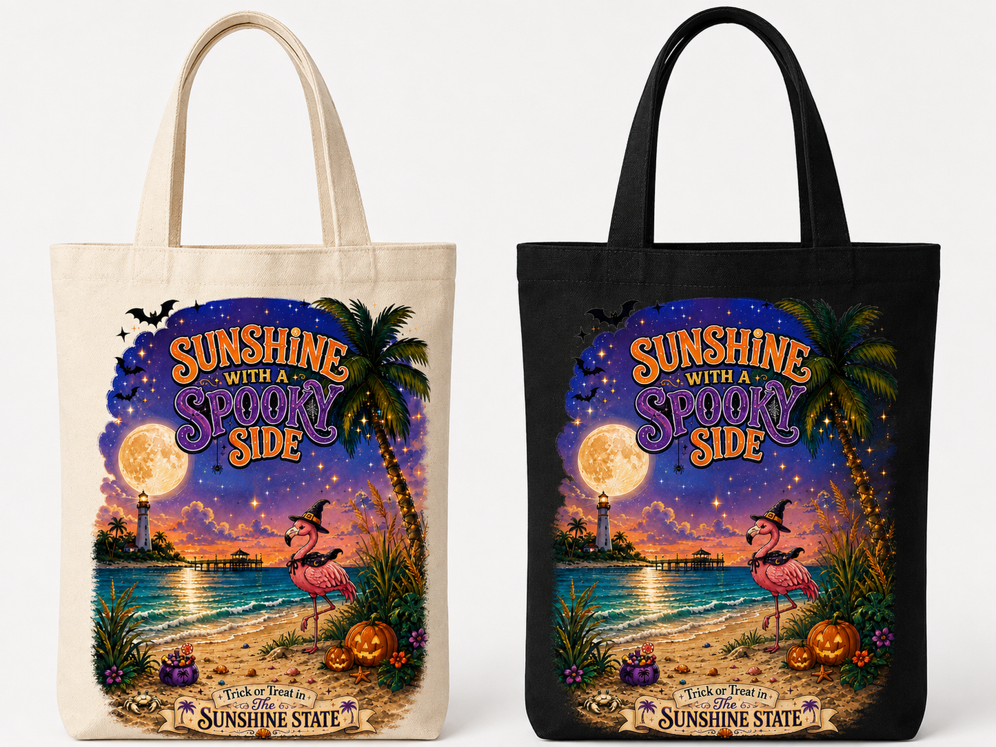 Sunshine With a Spooky Side Tote Bag