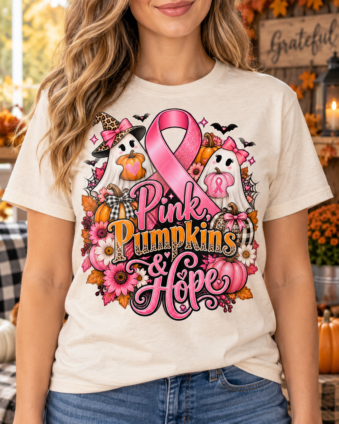 Pink Ribbon Breast Cancer Awareness Shirt | Choose Your Design