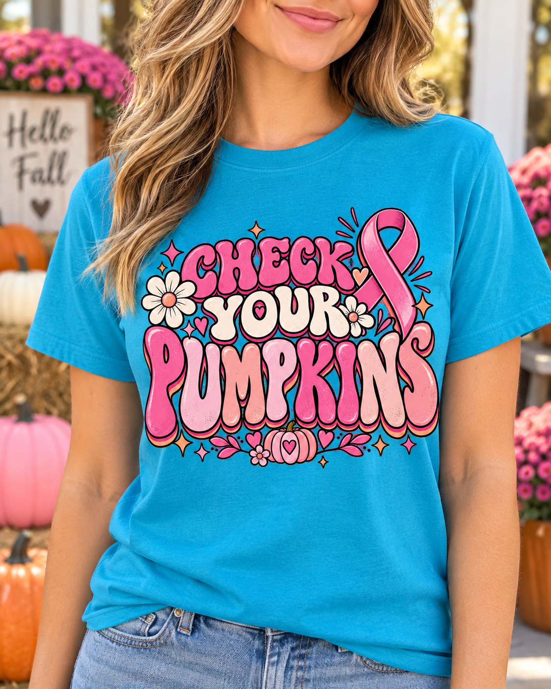 Pink Ribbon Breast Cancer Awareness Shirt | Choose Your Design
