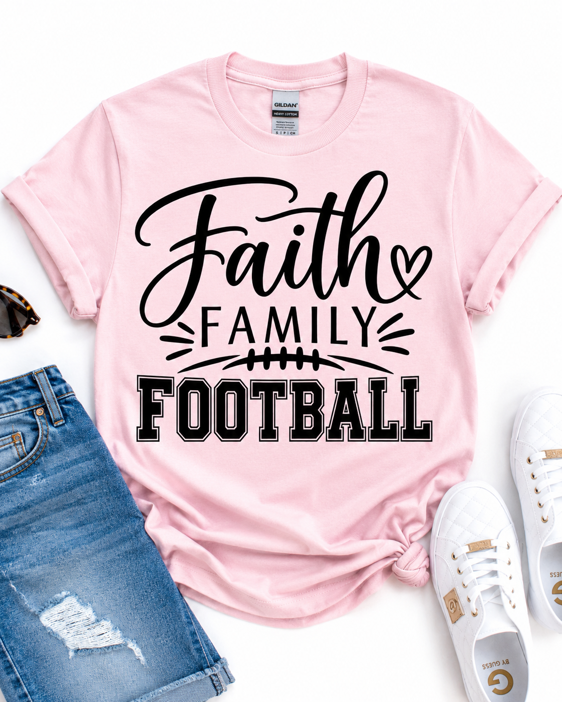 Faith Family Football Shirt