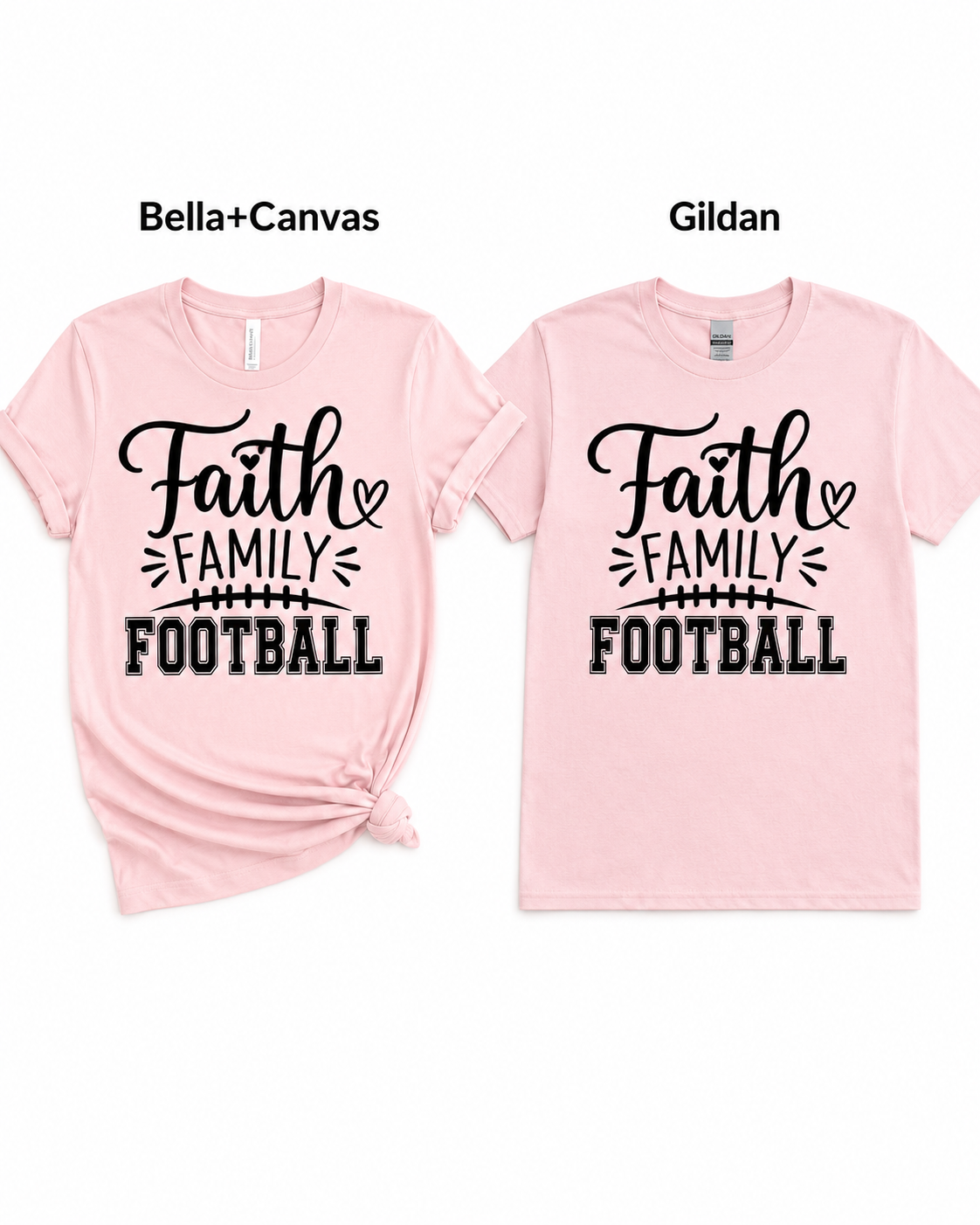 Faith Family Football Shirt