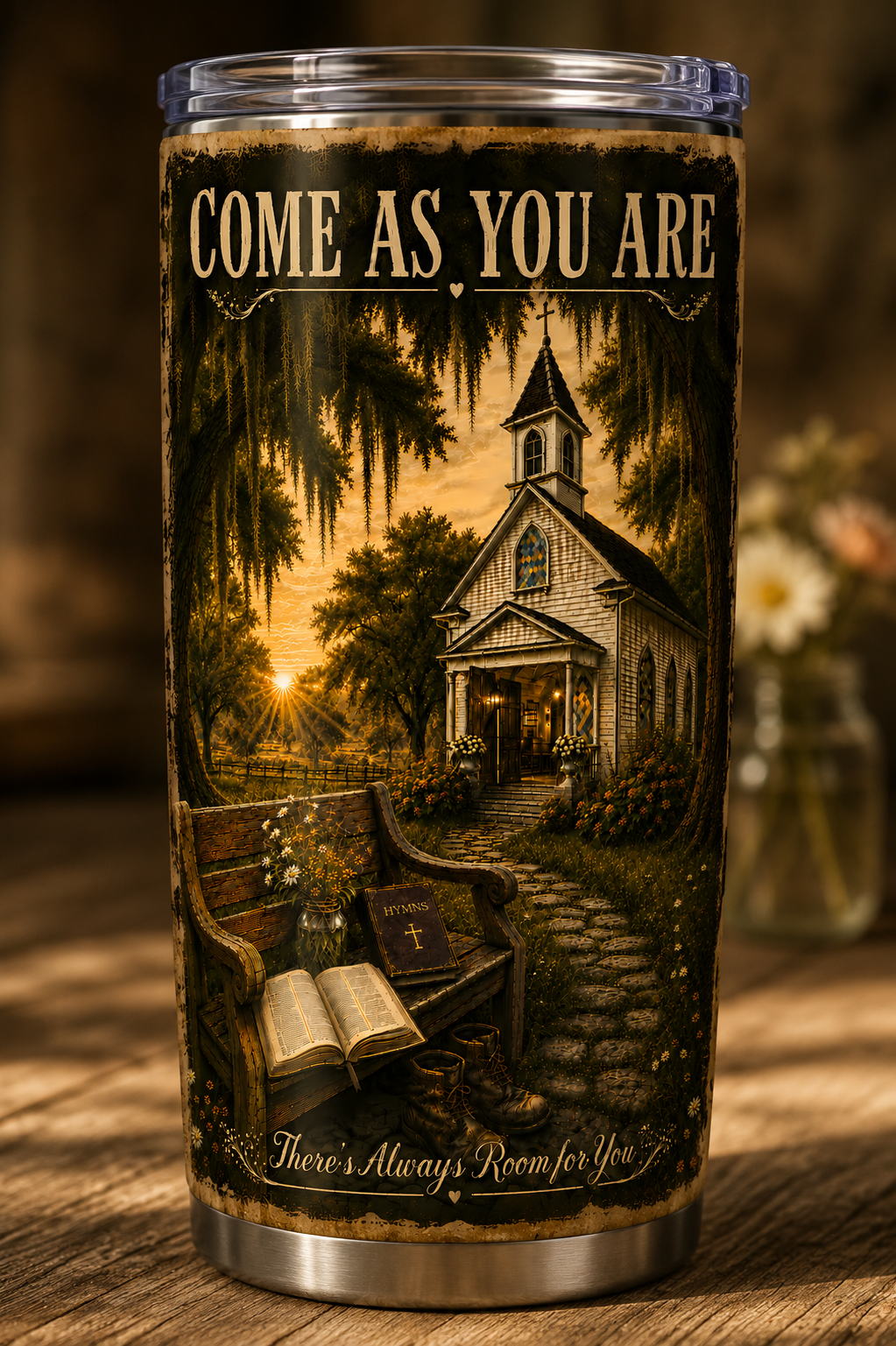 Come As You Are | Little White Churches™ | Printable Christian Wall Art PNG
