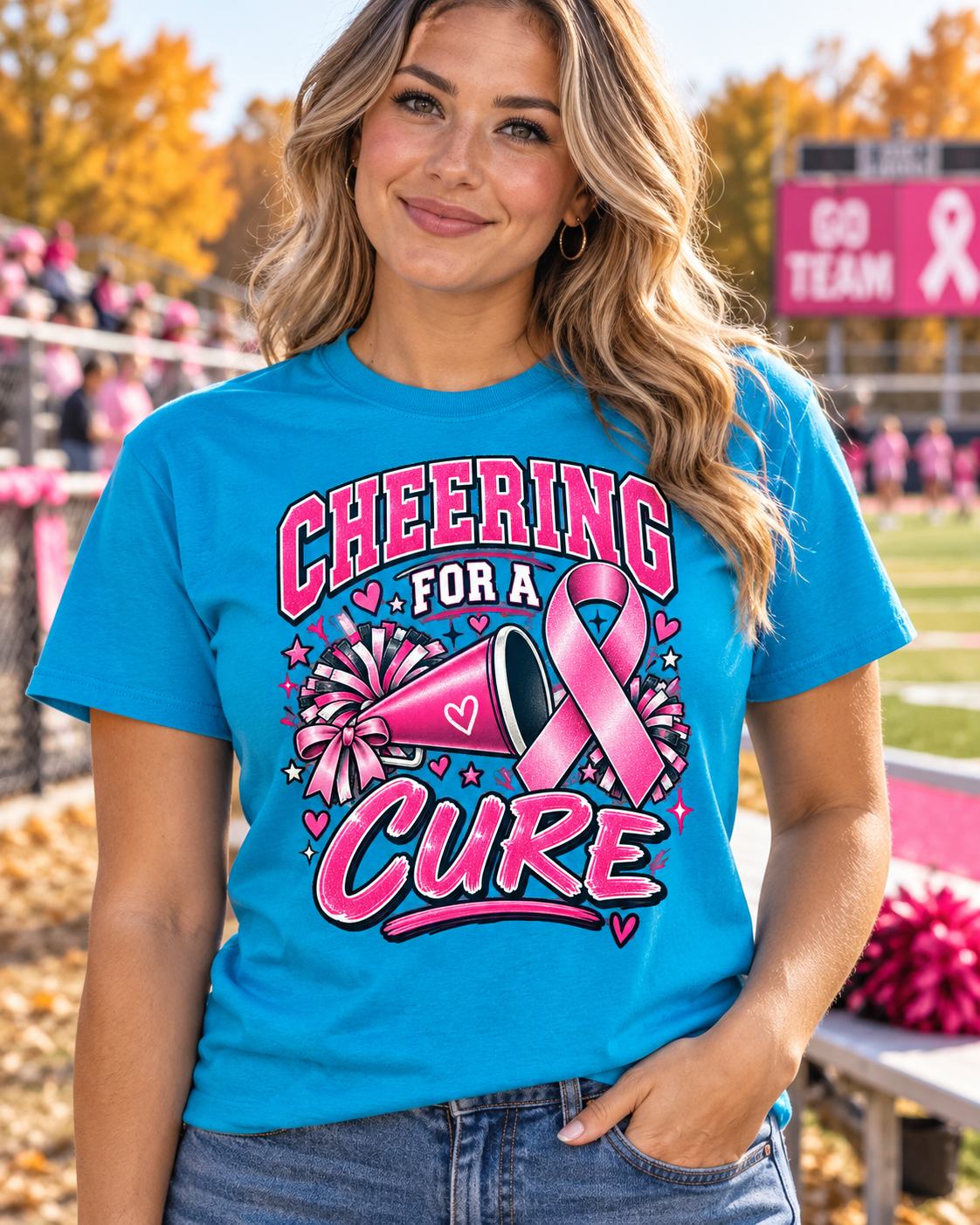 Game Day Breast Cancer Awareness Shirt | Choose Your Design
