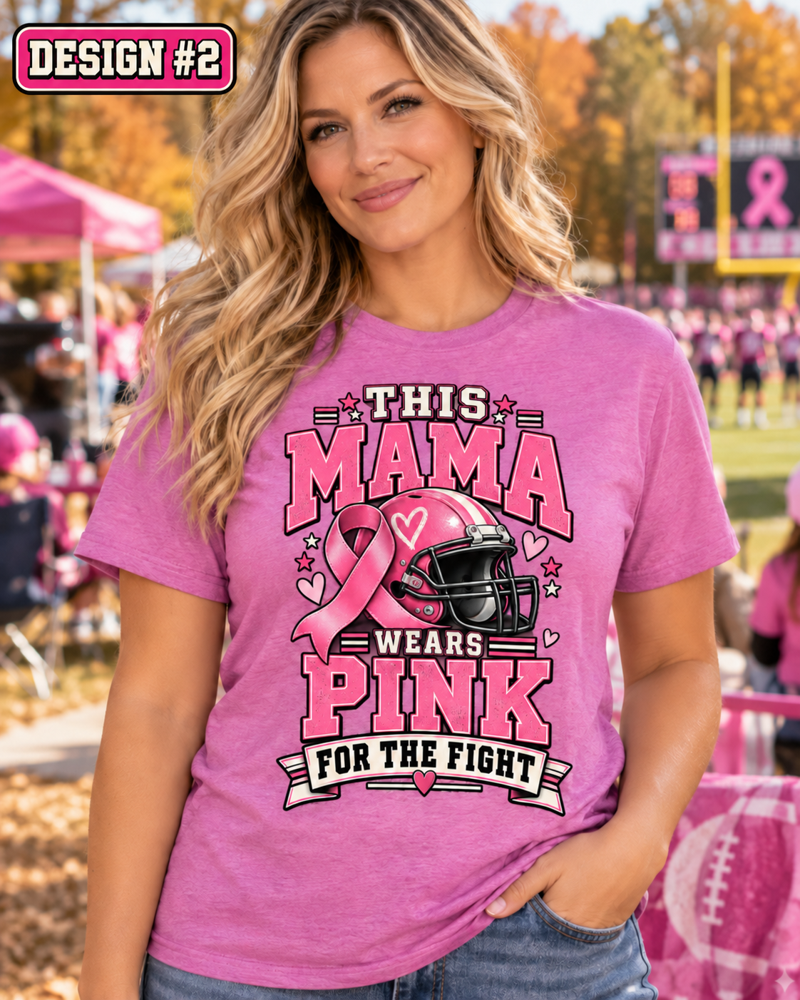 Game Day Breast Cancer Awareness Shirt | Choose Your Design