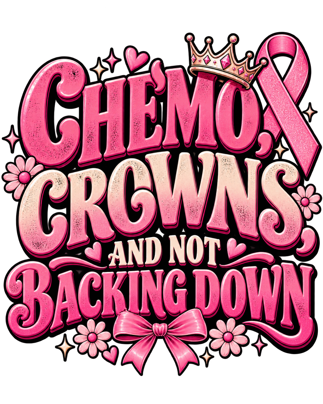 Chemo, Crowns and Not Backing Down design