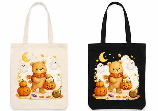 Bear Baby Canvas Bag