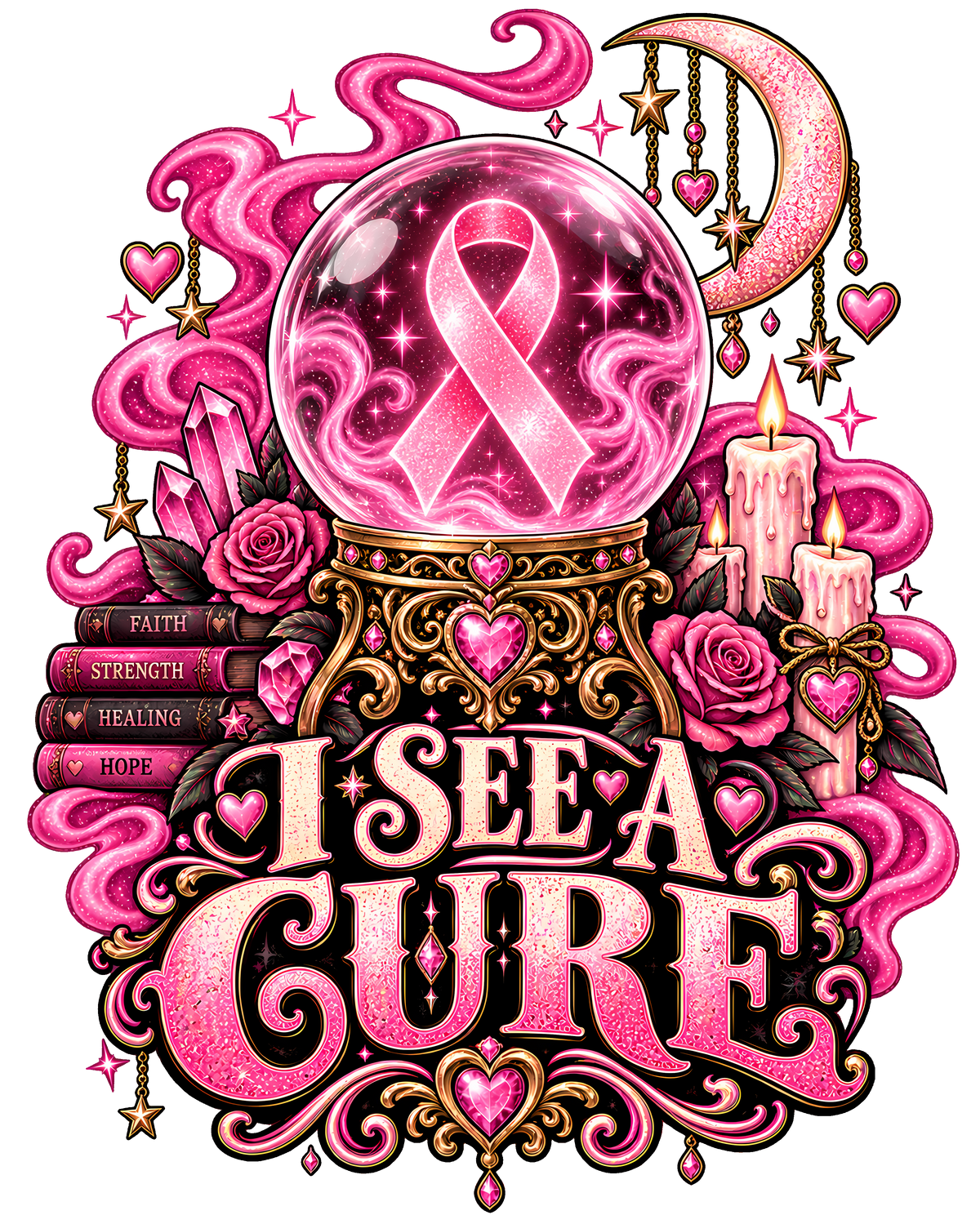 Breast Cancer Awareness Graphic Shirt | Choose Your Design